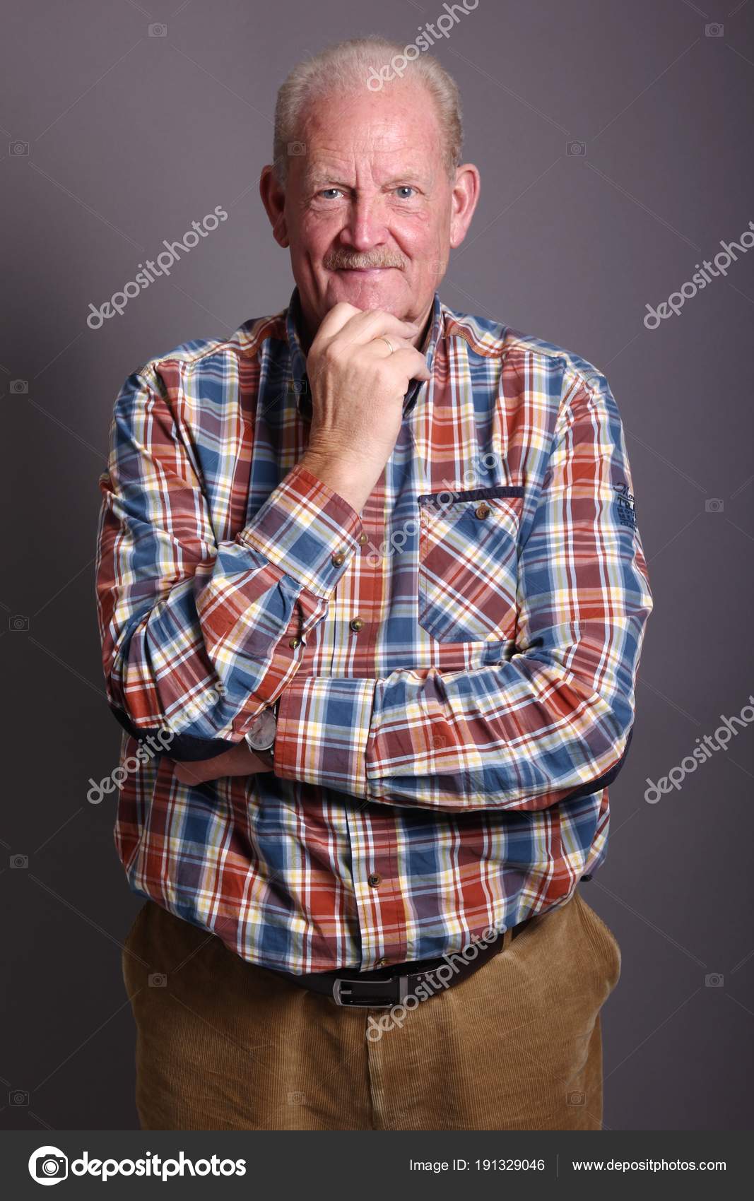Handsome Beautiful Old Man Stock Photo by ©Djomas 191329046