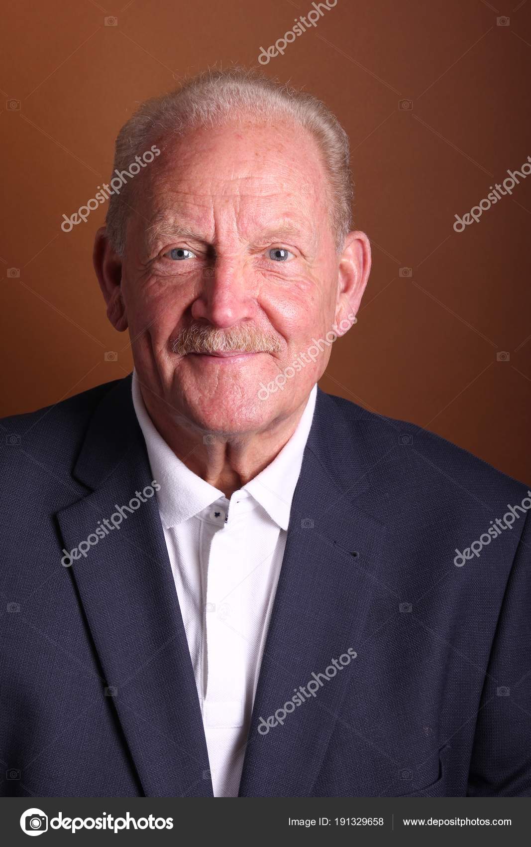 Beautiful Handsome Old Man — Stock Photo © Djomas #191329658