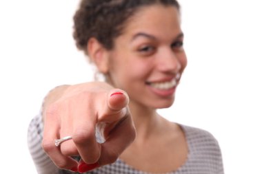 Güzel güzel afro kadın