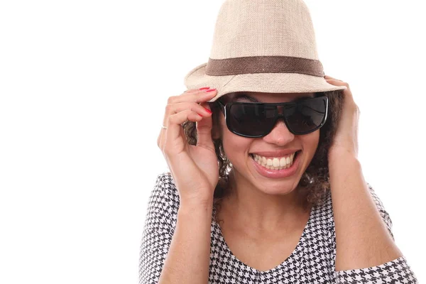 Schöne Schöne Afro Frau — Stockfoto