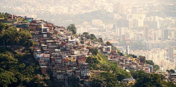 Hill Rio de Janeiro Brezilya favela görünümünü