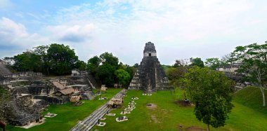 Tikal, Capital of Maya (Mayan) Civilization in Guatemala clipart