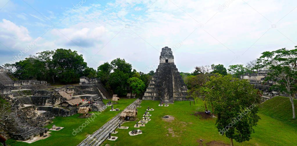 Tikal, Capital of Maya (Mayan) Civilization in Guatemala