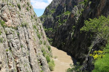 Erzincan, Türkiye 'deki Karanlık Kanyon
