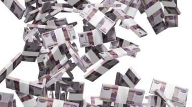 Düşen Rus banknotlar