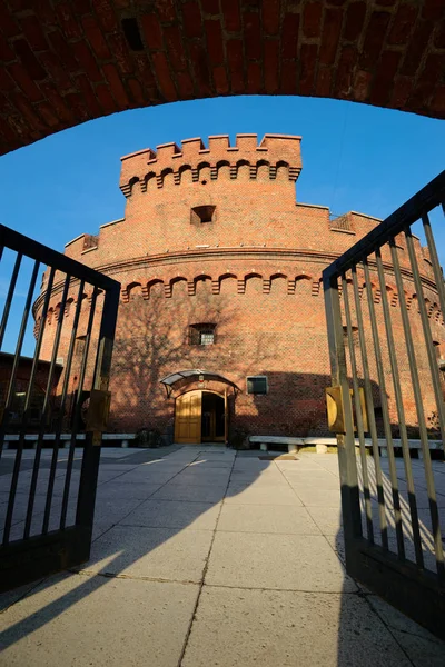 Torre defensiva Doña. Kaliningrado. Rusia — Foto de Stock