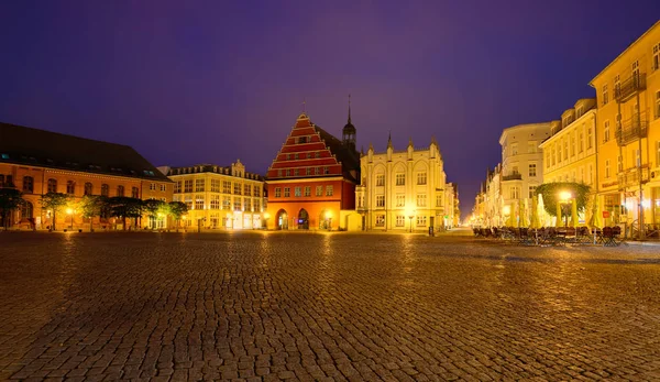 Calles del centro histórico. Greifswald. —  Fotos de Stock