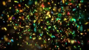 Konfeti düşme animasyon 