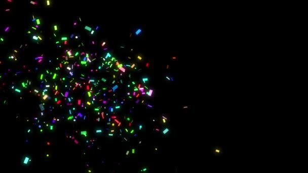 Animation de tomber confettis  