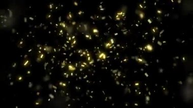 Konfeti düşme animasyon 