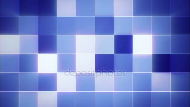 Mosaico animado abstracto — Vídeo de stock
