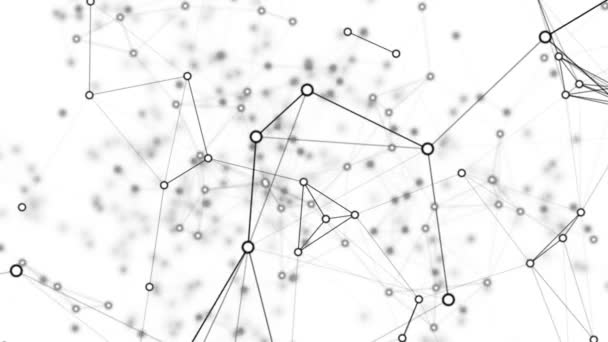 Animação da estrutura de conexão — Vídeo de Stock