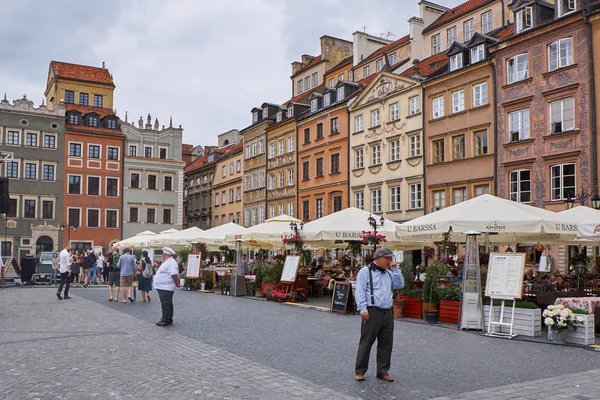 Casco antiguo histórico de Varsovia, Masovia, Polonia, Europa —  Fotos de Stock