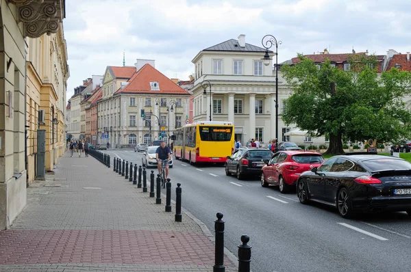 Historiska gamla stan i Warszawa, Masovien, Polen, Europa — Stockfoto