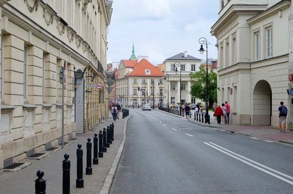 Historiska gamla stan i Warszawa, Masovien, Polen, Europa — Stockfoto