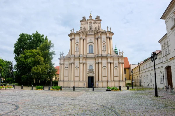 Kyrkan av St Joseph av Visitationists. Warszawa — Stockfoto