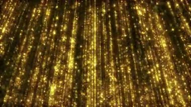 Altın parlak animasyon