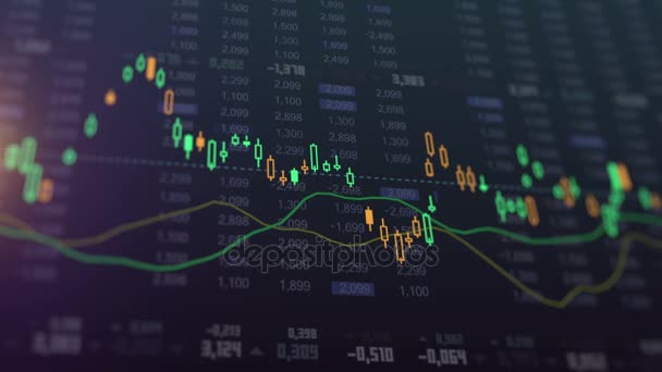 Animação de diagrama de negócios — Vídeo de Stock