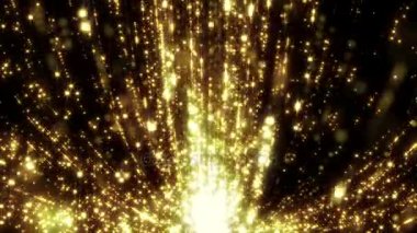 Altın arka plan animasyon