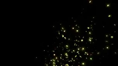 Animasyon, düşen konfeti 