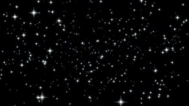 Animasyon yıldız arka plan, sorunsuz döngü