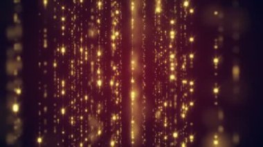 Altın arka plan animasyon, tatil arka plan 