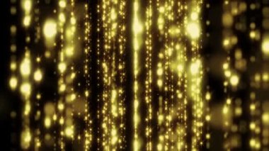 Altın arka plan animasyon, tatil arka plan 