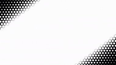 Altıgen şablon geçiş maskesi kümesi