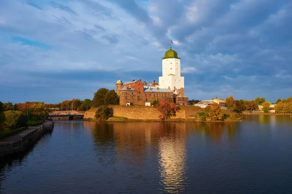 Torre de St. Olafs en el Castillo de Vyborg — Foto de Stock