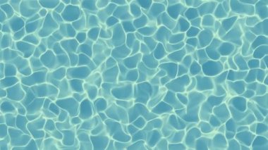 Su yüzey arka plan animasyon, caustics dalgalanma 