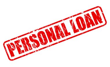 Kişisel kredi kırmızı damga metni