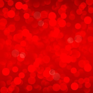 Christmas kırmızı arka plan ile bokeh ışık