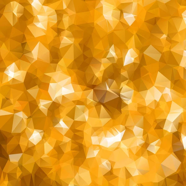 Abstract gold triangles vector — Stock Vector