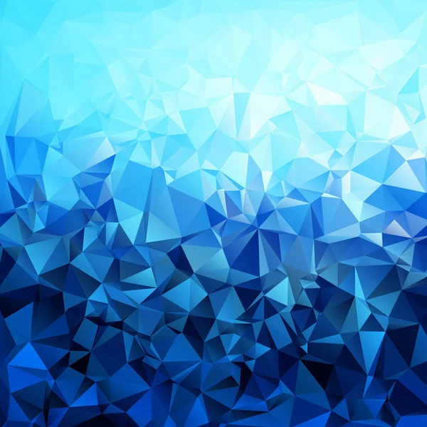 Abstraktní Modrý gradient mnohoúhelník ve tvaru — Stockový vektor