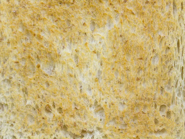 Closeup roasted bread background — Stock Photo, Image