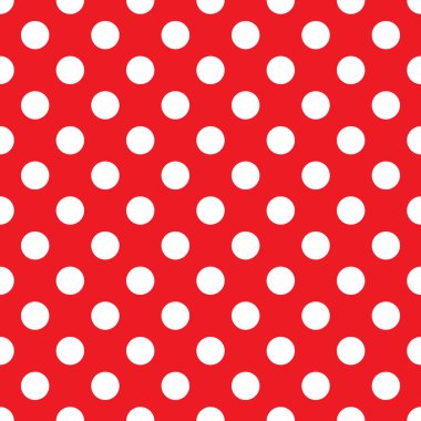 Beyaz lekeli üzerinde kırmızı bir arka plan sorunsuz