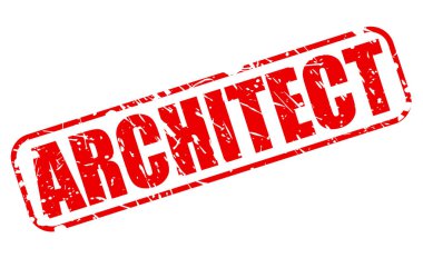 Mimar kırmızı damga metni