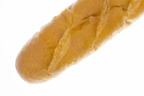 French bread isolate on white — Stock Photo, Image