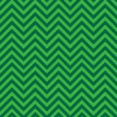 Dikişsiz yeşil chevron desen