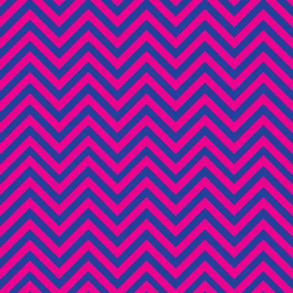青とピンクのシェブロン パターン — ストックベクタ