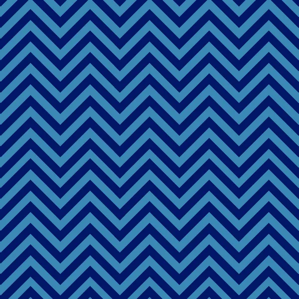 Seamless blue chevron pattern — Stock Vector