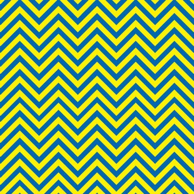 Mavi ve sarı sembol desen