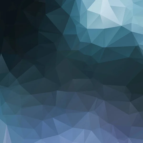 Abstrakte blaue Polygon-Textur — Stockvektor