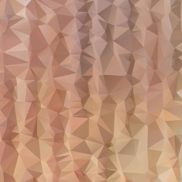 Abstrakte braune Polygon-Textur — Stockvektor