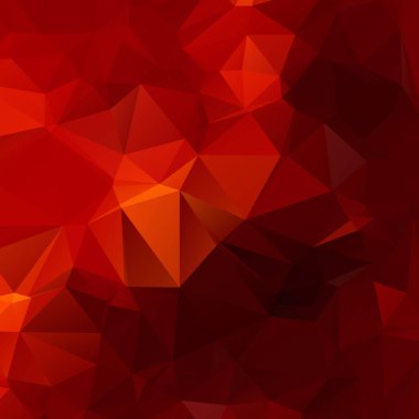 Soyut kırmızı çokgen doku