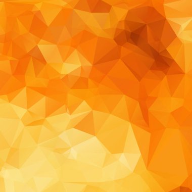 Soyut turuncu çokgen doku