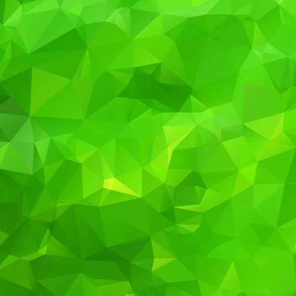 Textura de polígono verde abstrato — Vetor de Stock