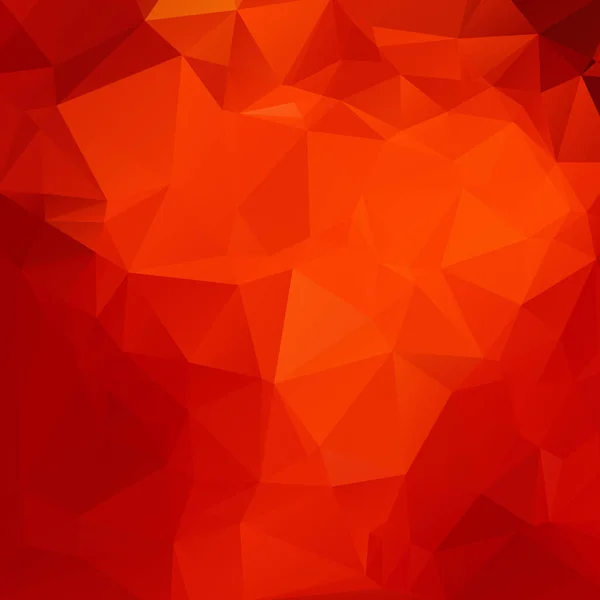 Red abstract polygon texture — Stock Vector