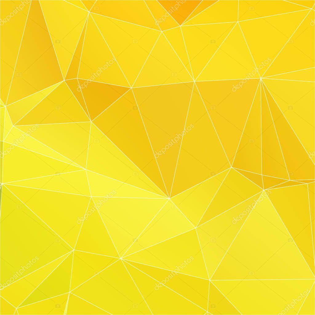 Download Background: yellow polygonal texture | Abstract yellow polygon texture — Stock Vector ...