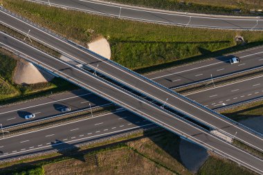 Otobanın havadan görüntüsü